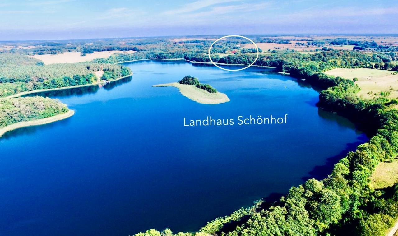 Landhaus Schoenhof Feldberger Seenlandschaft Esterno foto